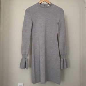 💫 Wilfred Carre Grey Merino Wool Dress